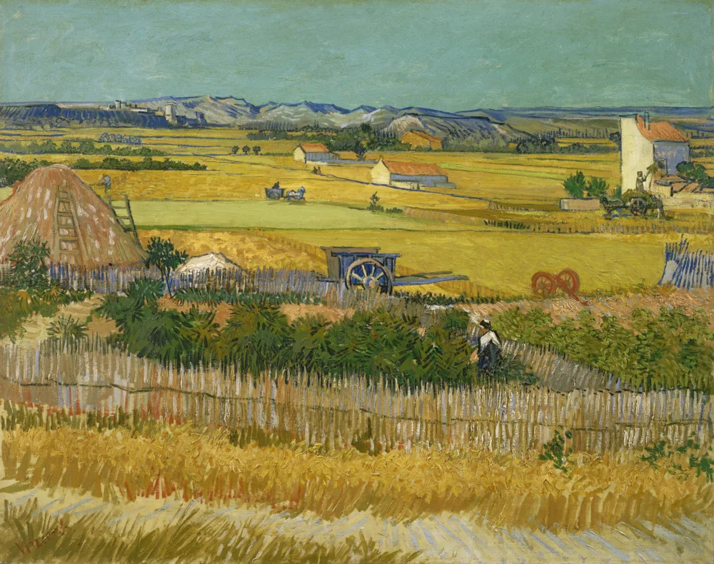  • 02 La moisson Vincent Van Gogh 1888