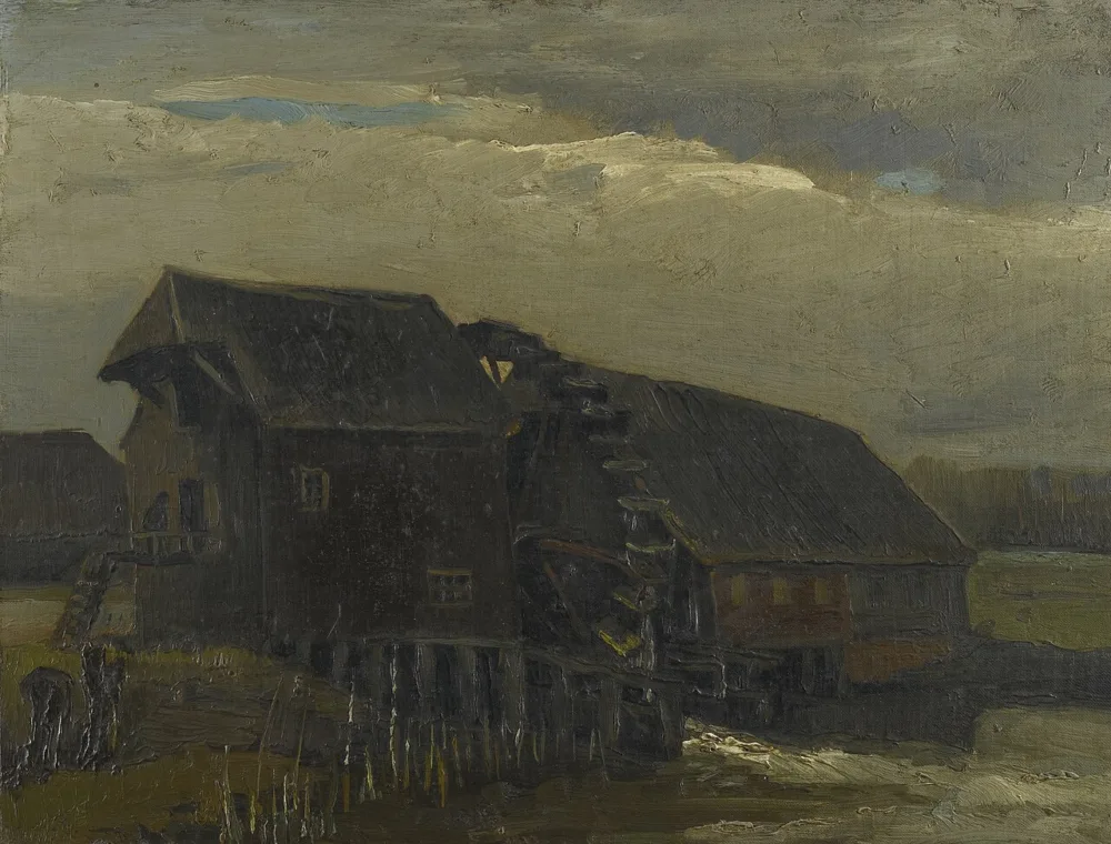  • 04 Moulin à eau à Opwetten Vincent Van Gogh 1884