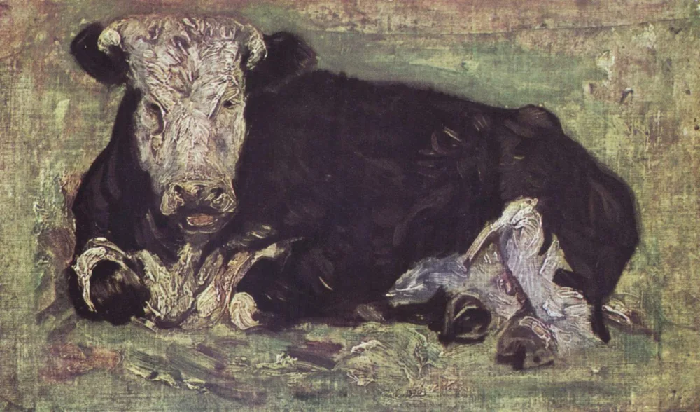 • 06 Vache couchée Vincent Van Gogh 1883
