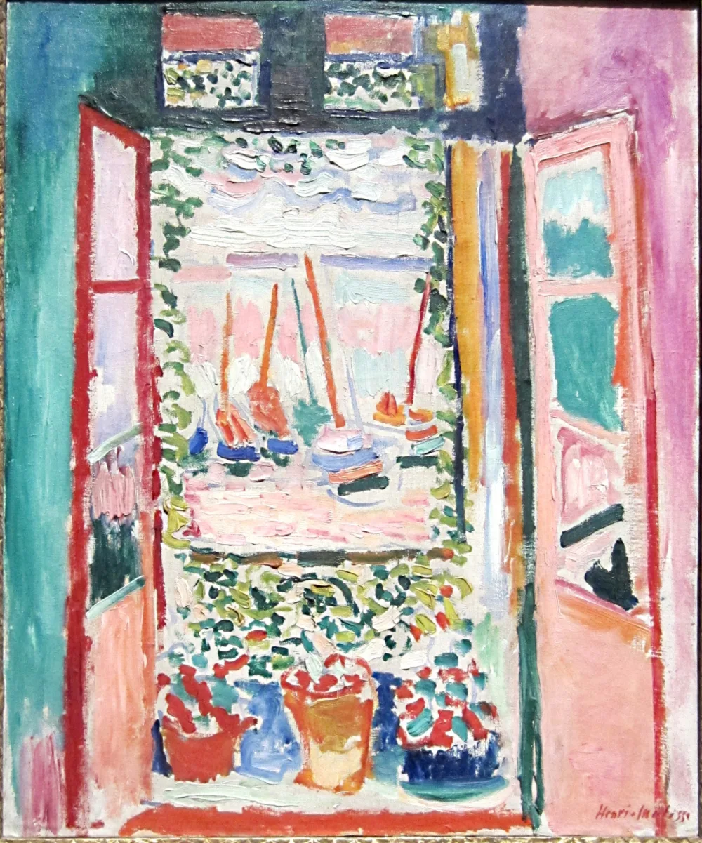  • 22 Fenêtre ouverte Henri Matisse 1905